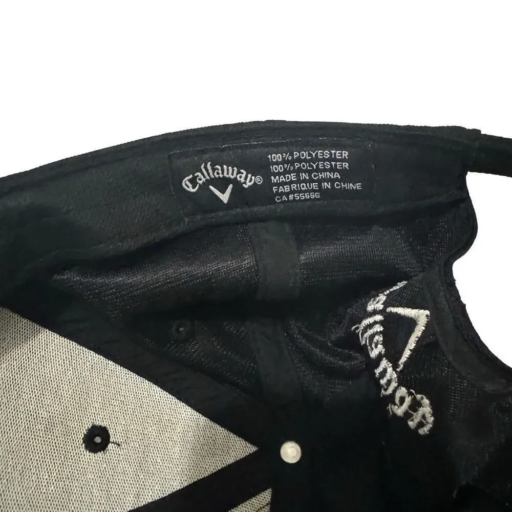Callaway Golf Hat XHot Hat X Hot Hat Black Adjustable Hat Adult‎ Size Hat Black